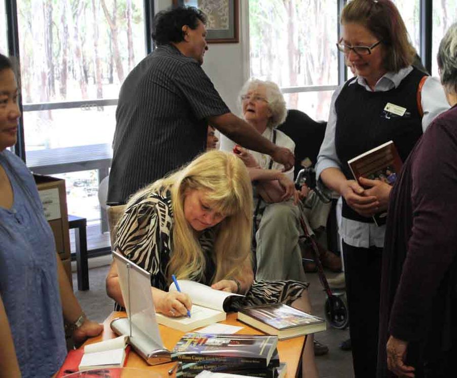 Book launch at Rumbalara Aboriginal Co-operative Mooroopna 4/12/12
