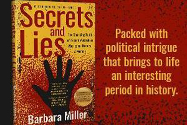 Secrets and Lies Book promo - packed with political intrigue and brings to life an interesting period in history.